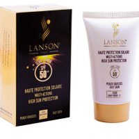 کرم ضد آفتاب لانسون شماره 1.5 مخصوص پوست مختلط و چرب لانسون Lanson High Sun Protection Tinted For Oily Skin 1.5