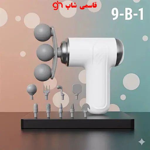 ماساژور تفنگی گیربکس هوشمند شش سرعته 12کاره Fascia gun