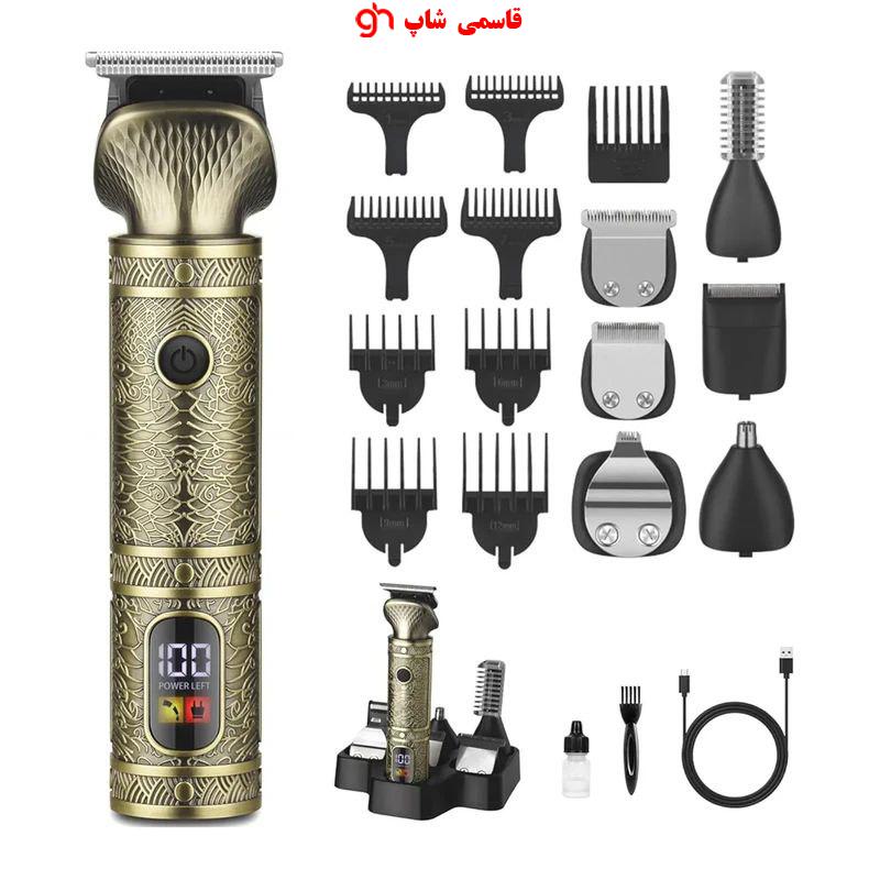 ماشین اصلاح موی سر و صورت دی اس پی 8کاره بدنه فلزی مدل 91426